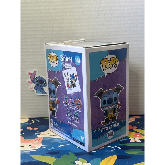 Funko Pop! Disney: Stitch in Costume - Beauty and The Beast, Stitch as Beast - Picture 9 of 13